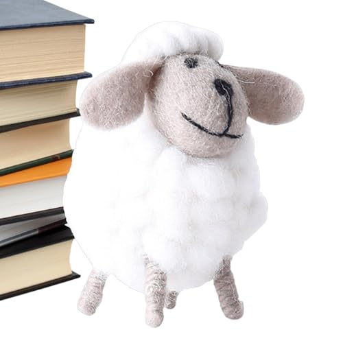 Fieltro Oveja – Fieltro De Lana | Lindo Juguete De Cordero De Lana De Fieltros Figura De Peluche De Oveja | Decoración Hecha A Mano Para El Hogar Y El Árbol De Navidad Para Exhibición De Mesa De Fieltro Oveja – Fieltro De Lana | Lindo Juguete De Cordero De Lana De Fieltros Figura De Peluche De Oveja | Decoración Hecha A Mano Para El Hogar Y El Árbol De Navidad Para Exhibición De Mesa De