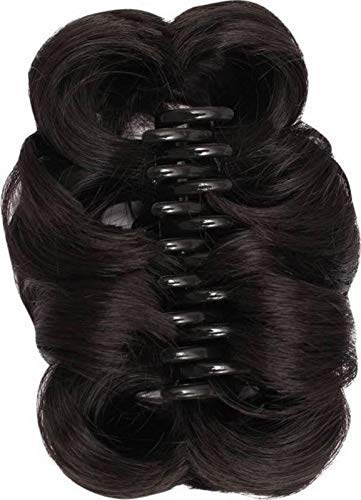 Image of Air Flow Natural Looing Realistic Black Hair Extension Long Hair Silky(Rose Juda Clutcher)
