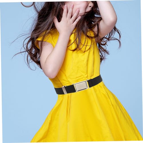 3Pcs Adjustable Belts for Durable Buckle Waist Belt and Comfortable and Versatile for School Uniforms and Casual Wear3