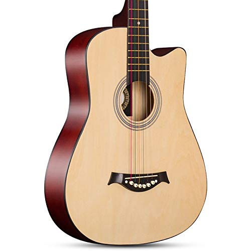 Loivrn Portable Guitare Voyage Guitare Populaire 38 Pouce Débutant Bois Taille Guitare Total 6 Cordes En Acier Guitare… - Les Beatles, Paul McCartney, John Lennon, RIngo Starr, George Harrison Loivrn Portable Guitare Voyage Guitare Populaire 38 Pouce Débutant Bois Taille Guitare Total 6 Cordes En Acier Guitare… – Image 4