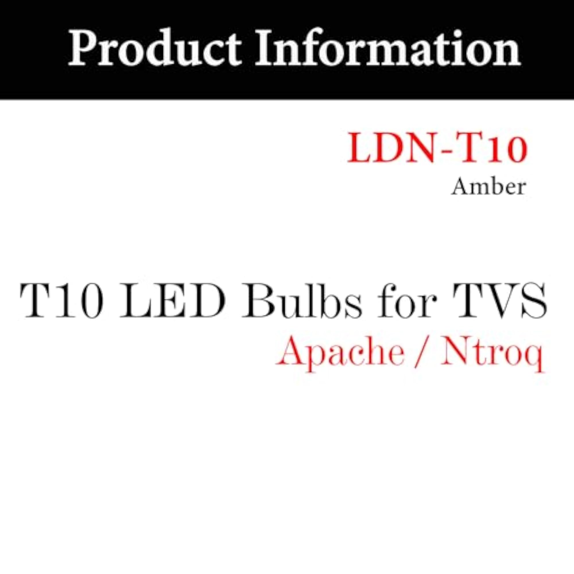 360 Reflecting 45 SMD T10 Socket LED Indicator Bulbs, Pack of 4