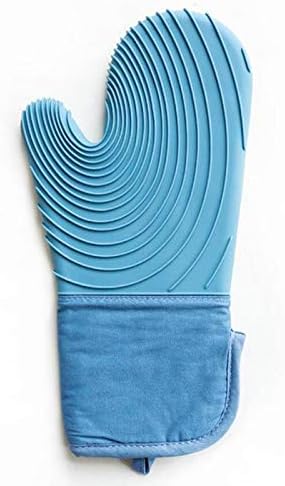 Cute Oven Mitts Heat Resistant Microwave Glove Silicone Baking BBQ Potholders Non-Slip Accessories