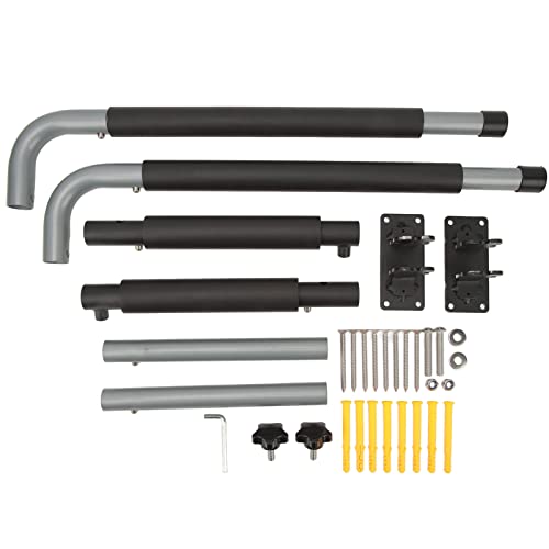 Aramox Car Roof Box Wall Mount Rack, 42cm-58cm Foldable Telescopic Roof Box Side Wall Mount 50KG Load Bearing Kayak Storage Hooks Hanger for Canoes Surfboard