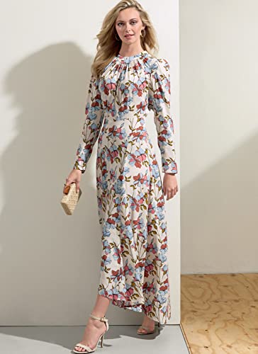 Vogue Patterns V1862B5 Misses Dress B5 (8-10-12-14-16), Mehrfarbig - Image 4