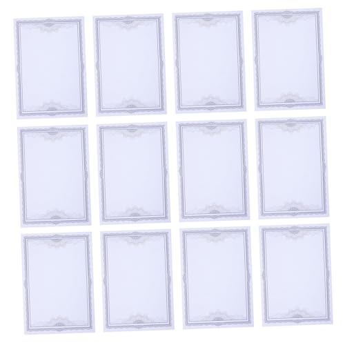 Papier pour récompenses académiques bleu 150g en lot de 50