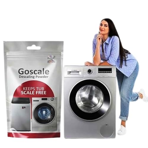 Image of LG Washing Machine Cleaner Descale Powder Descaling Appliance Quick Drum Descale Deep Cleaning for Semi and Fully Automatic Front and Top Load Tub Clean Pouches 100g (Packet Of 4)
