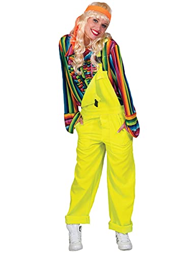 Espa Déguisement Combinaison Jaune Fluo Adulte - Fluos - Medium Cover