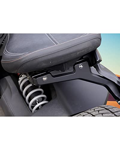 Kit de soporte para alforjas A & UTV PRO para Can Am All Ryker, modelos Ryker 600/900/Rally, rack para equipaje, accesorios, reemplaza OEM #219400856, Negro, Aluminio miniatura 5