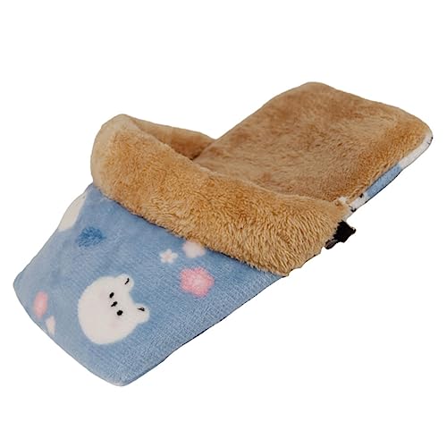 GALPADA Cama De Hámster y Pequeños Roedores Casa para Conejitos Hurones y Cobayas Cama y Cálida para Mascotas Pequeñas