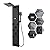 MENATT Stainless Steel Shower Panel Tower System with Height Adjustable Rainfall Shower Head, 4 in 1 Shower Panels with 6 Body Jets, Handheld Shower, Tub Spout, Brushed