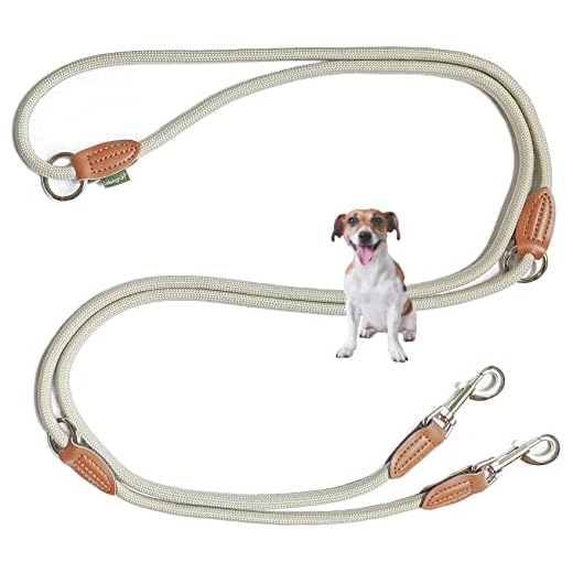 Leisegrün Hundeleine für kleine Hunde