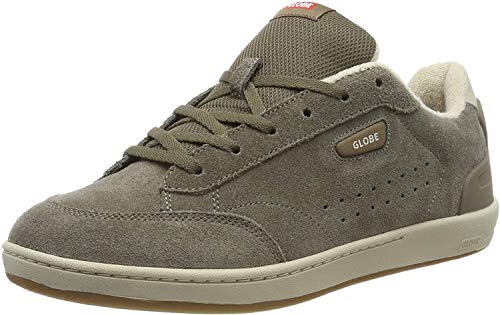 Image of Globe Men's Skateboarding Shoes, Grey Walnut Oatmeal 16310, 8 UK