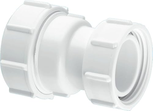 McAlpine 1.25" Multifit Straight Connector x BSP Coupling Nut - S29LN
