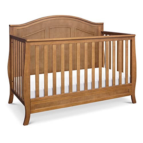 Image of Davinci Emmett 4-in-1 Convertible Crib in Chestnut, Greenguard Gold Certified