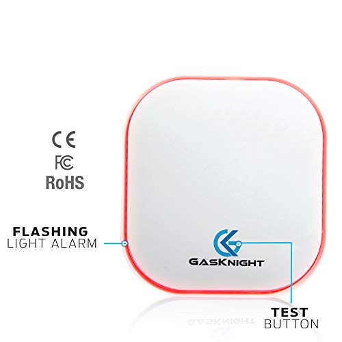 Natural Gas Detector And Propane Detector. Natural Gas Alarm And Monitor For Home, Kitchen, Camper, Trailer Or Rv. Plug-In Gas Leak Sensor For Explosive Lpg, Lng, Methane & Butane Gases W Free Ebook! #TOP5