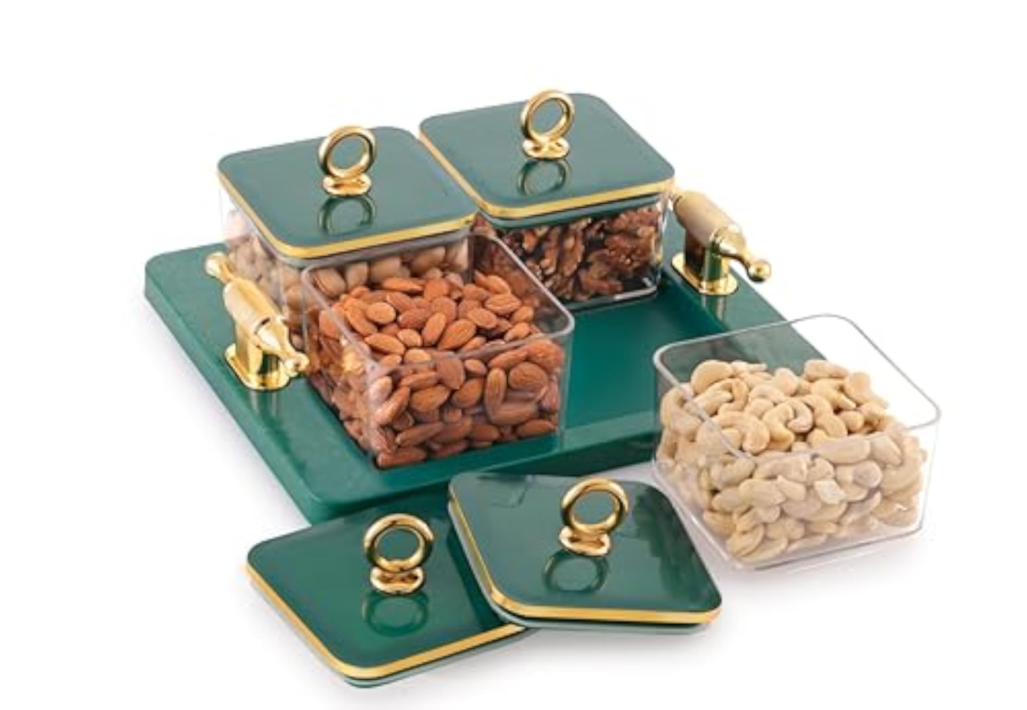 Multipurpose Set - 4 Bowls with Tray