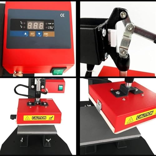 Prensa térmica para sublimación de 5.9"x5.9" para camisetas miniatura 2