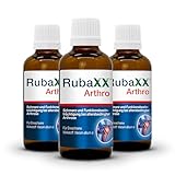 RubaXX Arthro 3x [50ml] - Natürliches Arzneimittel speziell bei Arthrose - Kniearthrose, Hüftarthrose, Fingergelenksarthrose, Handgelenksarthrose