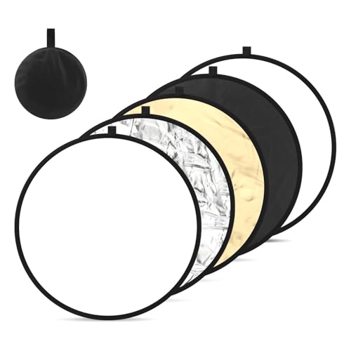 24&rdquo; Reflector Photography 5-in-1 Light Disc