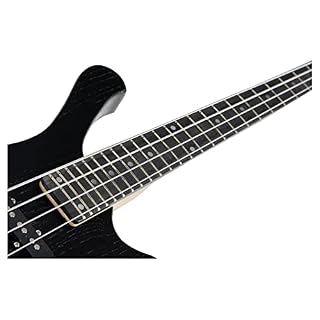 Rocktile TB-4 MBK Traveler guitare basse électrique Matte Black - Les Beatles, Paul McCartney, John Lennon, RIngo Starr, George Harrison Rocktile TB-4 MBK Traveler guitare basse électrique Matte Black – Image 6