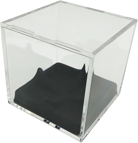 Unomor Caja de exhibición de béisbol de 3 piezas para guantes de boxeo, vitrina para figuras, estante de exhibición para coleccionables, estuche de