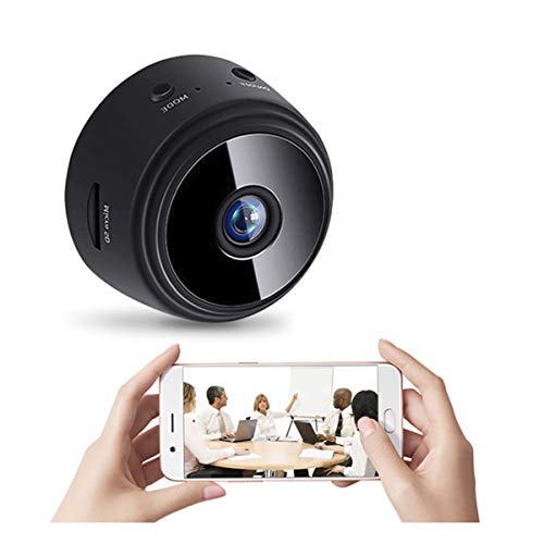 Hidden Camera Mini Wireless Spy Camera with Cell Phone App Hd 1080X720p | Tiny WiFi Nanny Surveillance Security Cam (Without SD Card)