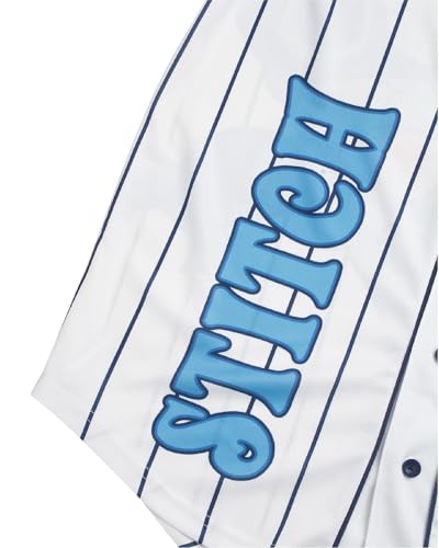 Image of Disney Womens Baseball Jersey Lightweight Graphic Baseball Shirts for Women | 100% Polyester Fabric, Lightweight & Breathable, Mesh or Button-Down Styles