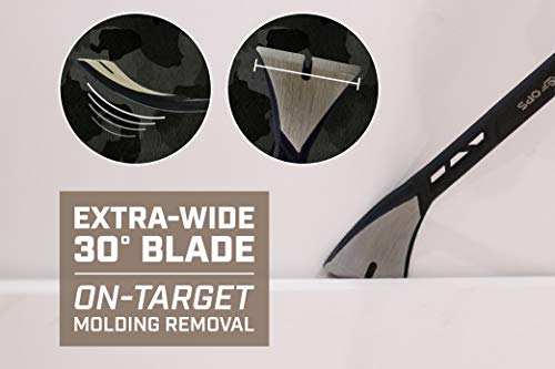 Spec Ops Tools 11" Molding Pry Bar Nail Puller Cats Paw, High-Carbon Steel, 3% Donated to Veterans, - Image 5