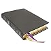 NRSV, Single-Column Reference Bible, Premium Goatskin Leather, Black, Premier Collection, Art Gilded Edges, Comfort Print