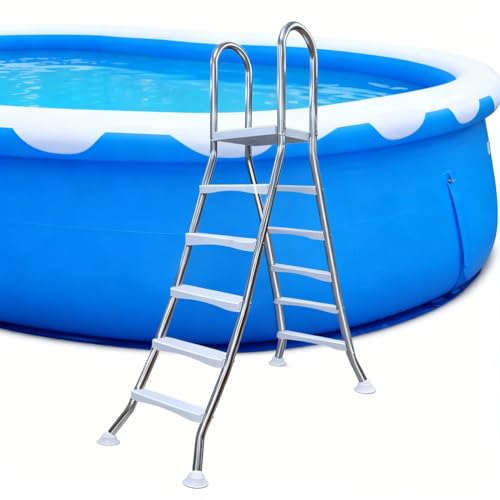 Escalera para piscina 5 escalones acero inox 304 miniatura 1