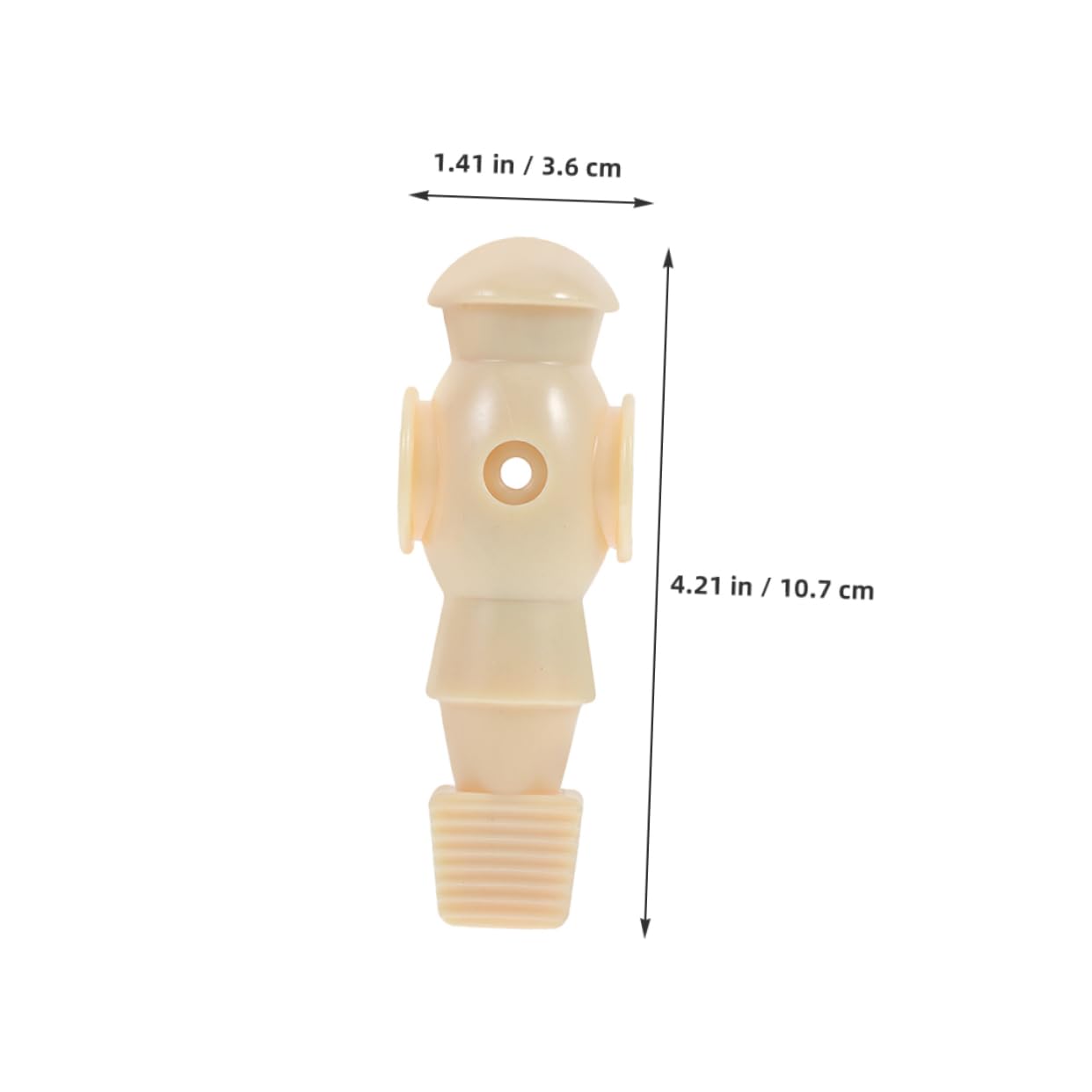 Gatuida Accessori per Calcio Balilla 5/8 Pollici, Statuette di Uomini da Calcio Balilla Maschi, Componenti di Ricambio Resistenti e Precisi per Tavoli da Gioco Indoor e Competizioni