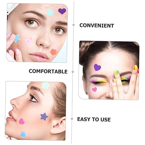 minkissy 5 Folhas Manchas De Espinha De Acne Remendos Bonitos Da Espinha Manchas De Marca De Remendo