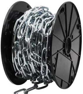 TC Coil Chain Zinc Straight Link (Trade Size 2/0 100Ft Box)