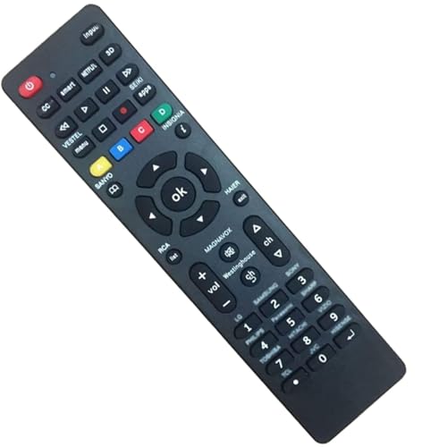 Control Remoto Mando Universal de TV - Mando de Television Universal para Samsung, Vizio, LG, Sony, Panasonic, Smart TV, HAIER, Toshiba, Philips, TCL, Hitachi