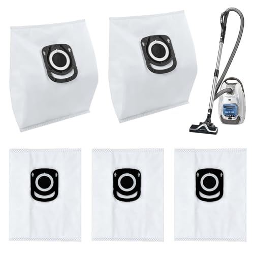 ZJRung 5 Piezas Bolsa Aspiradora para Rowenta Hygiene+ ZR200520 ZR200540 Bolsa de Repuesto para Compact Power Silence Force RO64xx RO63xx RO68xx RO39xx