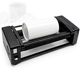 SICWEDIM Labor-Tisch-Kugelmühle, horizontale Kugelmühle, Poliermaschine mit 0,4 l Keramikglas, Schleifkapazität 30–150 ml, mit digitalem Timer für Schmuckherstellung, Probenvorbereitung