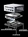MINISFORUM Venus UM790 Pro Mini PC AMD Ryzen 9 7940HS up to 5.2 GHz 32 GB DDR5 1TB SSD with AMD Radeon 780M, 4X USB3.2, 2X USB4, 2xHDMI 2.1, 2X PCIe4.0, Wi-Fi 6E/BT5.3, RJ45 2.5 G