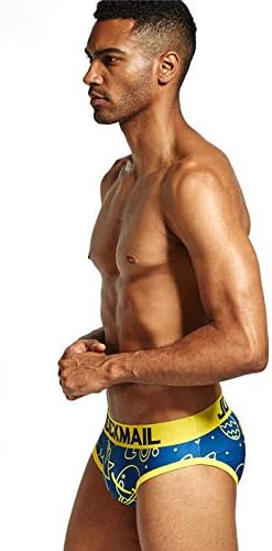 JOCKMAIL Men's Underwear Briefs Playful Printed briefs Ice Silk Sexy Low Waist Underwear - Image 6