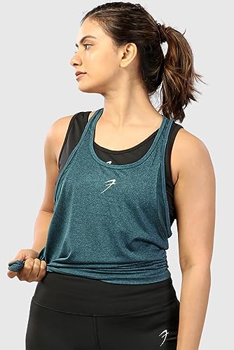 Image of Bold Melange Women's Comfort Fit Activewear Sports and Gym Tank Top