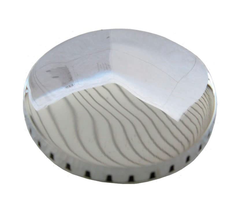 GecasaFlame divider in chromed brass 1 large 2 medium 1 small adaptable to stove gas stove brands Ignis, Whirlpool, Franke, Olmar, Smalvic, Smeg (Grande, Spartifiamma)