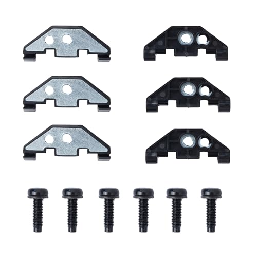 Melincars Hardtop Mounting Bolt and Retainer Nut Kit,Hard Top Retainer Nut with Clip for Wrangler JK JKU Models 2007-2018,OE:55397093AC