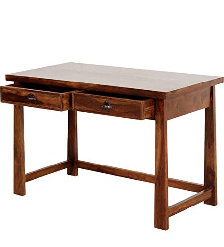 FURNIZY Sheesham Wood Writing Study Table for Home Office Work Station ...