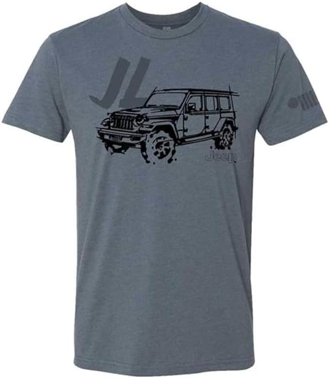 Jeep Wrangler Classic LDD Series Original Artwork Designs Triblend Supersoft T-Shirts