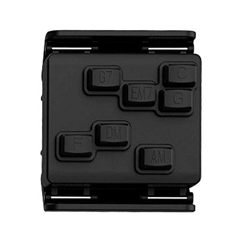 Ukulele Akkord-Trainer Assistent Universal Buddy Finge Musikanfänger Tragbare Übungshilfe Lehrsystem Ergonomisches Design GH Stärke Nylon Cover