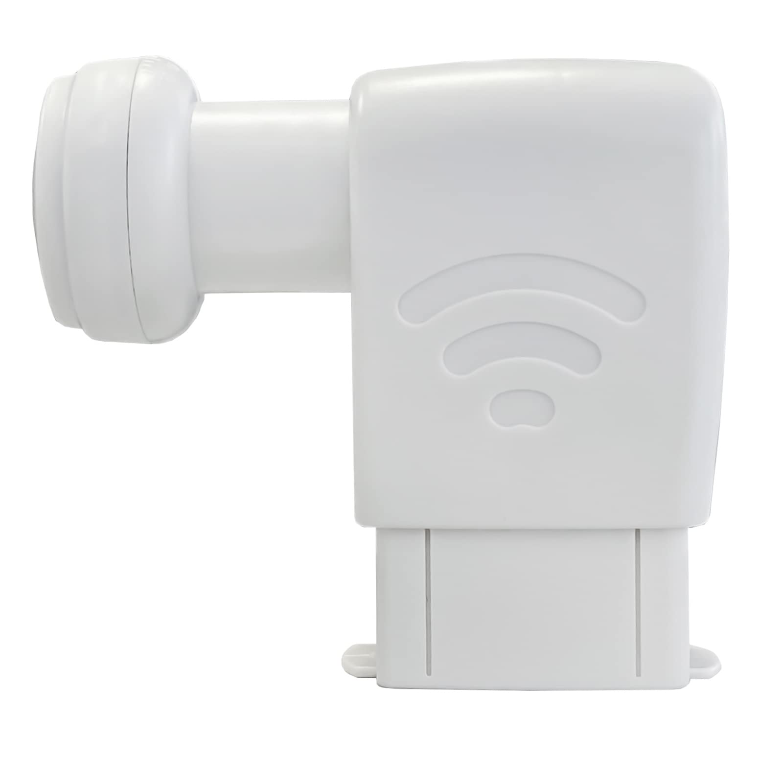 HB-DIGITAL Uniwersalny Unicable LNB 2 SCR 2 Legacy dla maksymalnie 10 uczestników (8 Unicable & 2 Direkt), ekranowanie LTE, wysuwane, 1080p Full HD 4K UHD + 10 pozłacanych wtyczek F