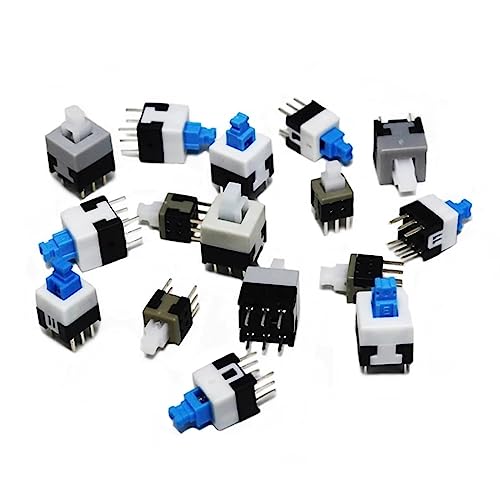 Micro-interrupteur tactile bouton 6 broches 8.5x8.5mm pour réparer vos circuits