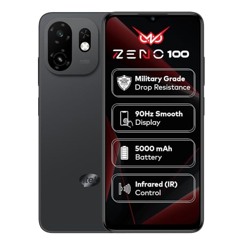 Zeno100 (3+5GB RAM, 64GB ROM) | 5000mAh Battery with Type-C | 90H...