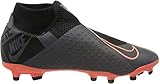 Nike Phantom Vsn Academy Df Fg/mg Mens Multi-Ground Soccer Cleat Ao3258-080 Size 4.5 Grey