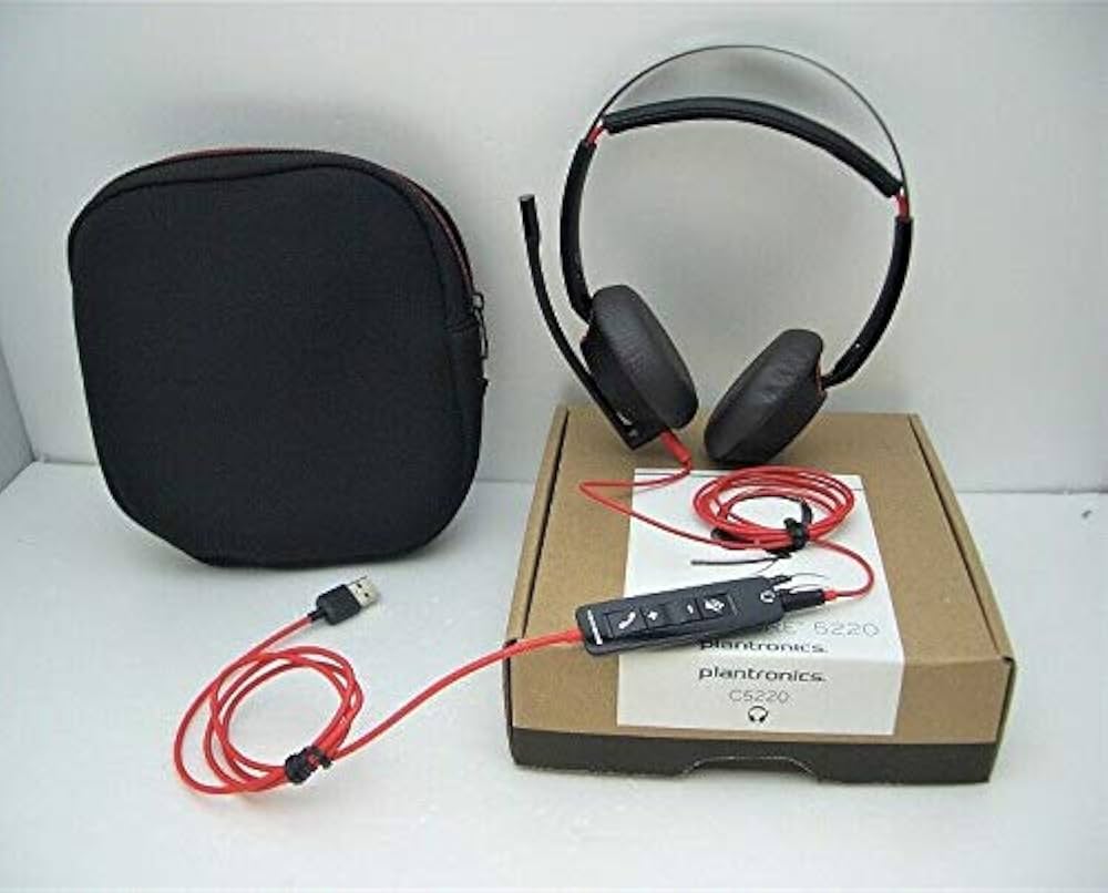 Plantronics - Blackwire C5220 - Wired, Dual-Ear (Stereo