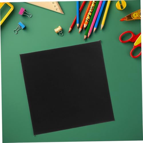 Lienzo negro para pintura tablero cuadrado algodón Uonlytech suave 5